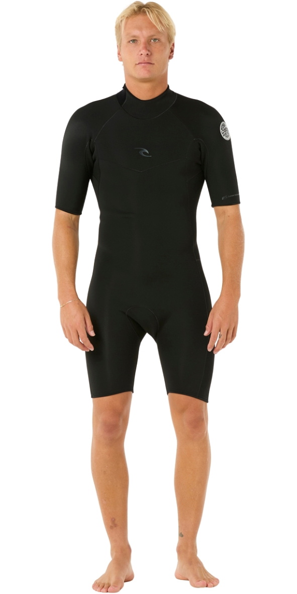 2022 Quiksilver Mens Everyday Sessions 2mm GBS Back Zip Shorty